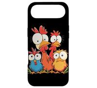 Custodia per iPhone Air Famiglia di pollo eccentrico pazzo pollame umorismo amanti del pollo
