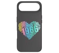 Custodia per iPhone Air Fantastica ragazza del settembre 1966 leggendaria e favolosa 60° cuore