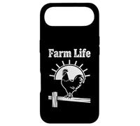 Custodia per iPhone Air Farm Life - Gallo con alba, stile vintage, stile country