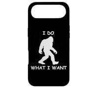 Custodia per iPhone Air Farò quello che voglio sasquatch foresta apeman amante divertente