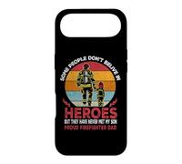 Custodia per iPhone Air Father And Son Heroes Proud Firefighter Dad Fathers Day