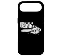 Custodia per iPhone Air Father's Day Logger Woodworker Scarcasm Covered In Sawdust