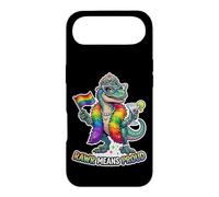 Custodia per iPhone Air Favoloso Rainbow Pride-o-Saurus Rex