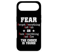 Custodia per iPhone Air Fear Forget Everything And Run Or Face Rise Choice Is Yours