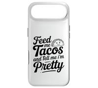 Custodia per iPhone Air Feed Me Tacos And Tell Me I Am Pretty Fun Citazione