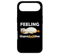 Custodia per iPhone Air Feeling Unproductive Funny Lazy Duck Meme Morning Coworker