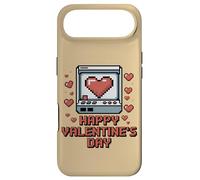 Custodia per iPhone Air Felice San Valentino Pixel Gamer Cuore