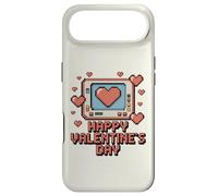 Custodia per iPhone Air Felice San Valentino Pixel Gamer Cuore
