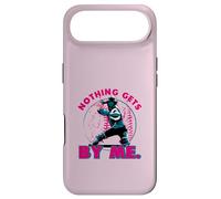 Custodia per iPhone Air Felpa con cappuccio Nothing Gets By Me Softball Catcher