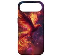 Custodia per iPhone Air Fenice e fuoco in fiamme con ali infuocate durante