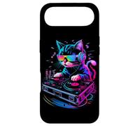 Custodia per iPhone Air Festival di musica house Cat DJ Techno Rave EDM Kitty Cat Lover