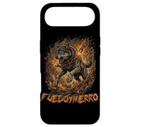 Custodia per iPhone Air Fierce Wolf Breaking Chains Fire Iron Motivation Arte grafica