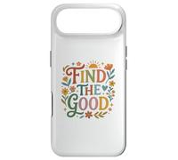 Custodia per iPhone Air Find Good Uplifting Happy Floral Design Find your Good