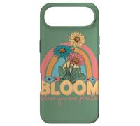 Custodia per iPhone Air Fioritura dove sei piantato Retro Flower Rainbow