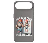 Custodia per iPhone Air Fitness Workout Exercise Saying Life Is Better With Muscles