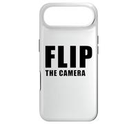 Custodia per iPhone Air Flip The Camera - Funny Trending Meme Minimal Text