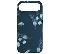 Custodia per iPhone Air Floral Blue Flower Pattern For Women Cute Aesthetic Winter