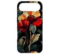 Custodia per iPhone Air Floral Cupo Art Nouveau Papavero Gotico Botanico Stile Boho