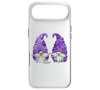 Custodia per iPhone Air Floral Purple Valentine Gnomes For Mom Cute Floral Gnome