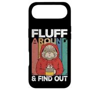 Custodia per iPhone Air Fluff Around And Find Out Funny Cat Adult Humor Kitten Owner