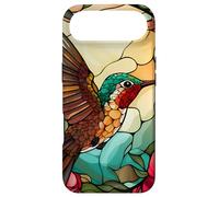 Custodia per iPhone Air Flying Hummingbird With Colorful Feathers Cute Wild Flower