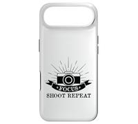 Custodia per iPhone Air Focus Shoot Repeat Photography Camera Enthusiast Funny Click