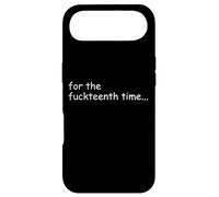 Custodia per iPhone Air For the Fuckteenth Time Sign I Don't Know I Just Work Here