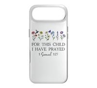 Custodia per iPhone Air For this Child I Have Prayed Mom Praying Mama 1 Samuel 1:27