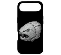 Custodia per iPhone Air Fossile di Dunkleosteus - Arte del teschio di pesce Placoderma del Devoniano