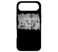 Custodia per iPhone Air Foto vintage di Miami in bianco e nero