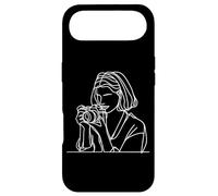 Custodia per iPhone Air Fotocamera Arte Lineare Fotografia Disegno