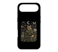 Custodia per iPhone Air Fox Reading Books Goblincore Funghi Reader Cottagecore