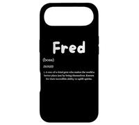 Custodia per iPhone Air Fred Definition Personalized Name Custom Costume Fredrick