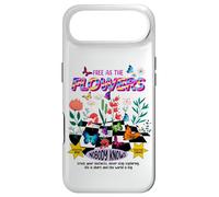 Custodia per iPhone Air Free as the Flowers Cool Quotes Illustration Graphic Designs