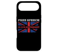 Custodia per iPhone Air Free Speech is Our Birthright - Anti-Woke Conservative Quote