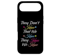 Custodia per iPhone Air Friends They Don't Know Funny Graphic TV Vintage Cool Art