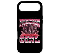 Custodia per iPhone Air Frisone Ragazza Cavallo Ragazza Equitazione Equestre Anni '90