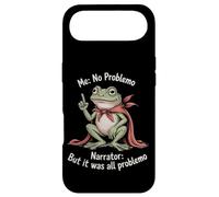 Custodia per iPhone Air Frog Meme Me No Problemo It Was All Problemo Funny Men Women