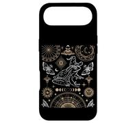 Custodia per iPhone Air Frog Wizard Hat Moon Dark Academia Aesthetic Cottagecore