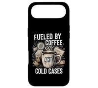Custodia per iPhone Air Fueled By Coffee And Cold Cases True Crime Detective