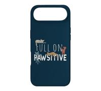Custodia per iPhone Air Full On Pawsitive! Bel gioco di parole da gatto retrò