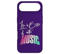 Custodia per iPhone Air Fun Life is Better with Music Lover Musicicians Note musicali