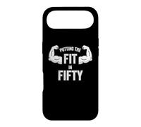 Custodia per iPhone Air Fun Putting the Fit in Fifty 50th Birthday Workout Design