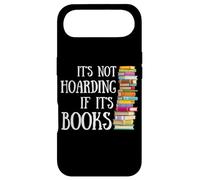 Custodia per iPhone Air Fun Reading Quote It's Not Hoarding If It's Books Book Stack