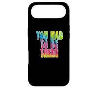 Custodia per iPhone Air Fun You Had To Be There Colorful Tie Dye Design