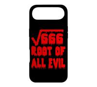Custodia per iPhone Air Funny 666 Square Root All Evil Matematico Insegnante di Matematica
