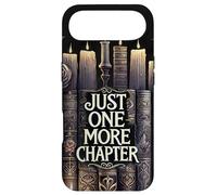 Custodia per iPhone Air Funny Books Floral Book Lover Reading Just One More Chapter
