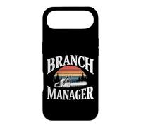 Custodia per iPhone Air Funny Branch Manager dicendo Chainsaw Logger