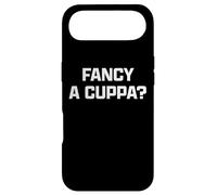 Custodia per iPhone Air Funny British Slang Fancy A Cuppa?