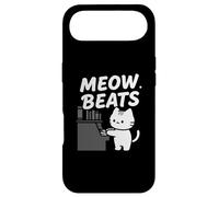 Custodia per iPhone Air Funny Cat Playing Piano Meow Beats Music Lover